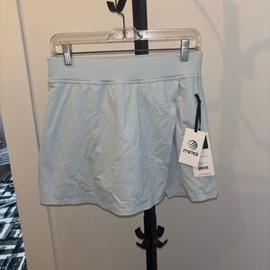 MPG Pale Blue Performance Skort